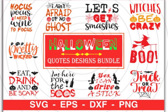 Download Halloween Quotes Designs Bundle - Halloween quotes Collection