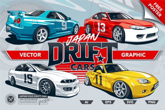 Download Japan Drift Cars - Cars Collection