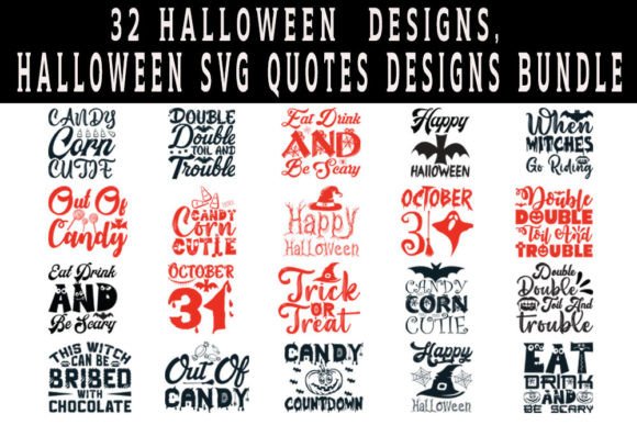 Download Halloween Quotes Designs Bundle - Halloween quotes Collection