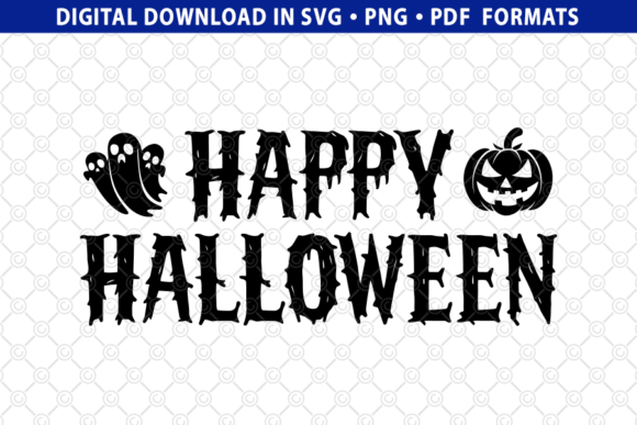 Download Happy Halloween Text SVG - 004 - Happy halloween text svg Collection
