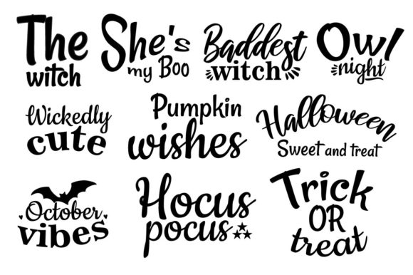 Download Halloween Quotes Bundle - Halloween quotes Collection