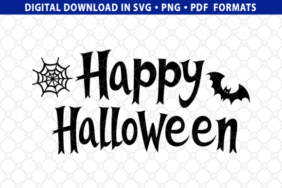 Download Happy Halloween Text SVG - 002 - Happy halloween text svg Collection